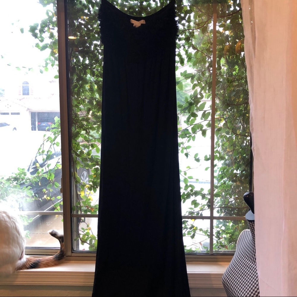 Maxi Black Tube Dress